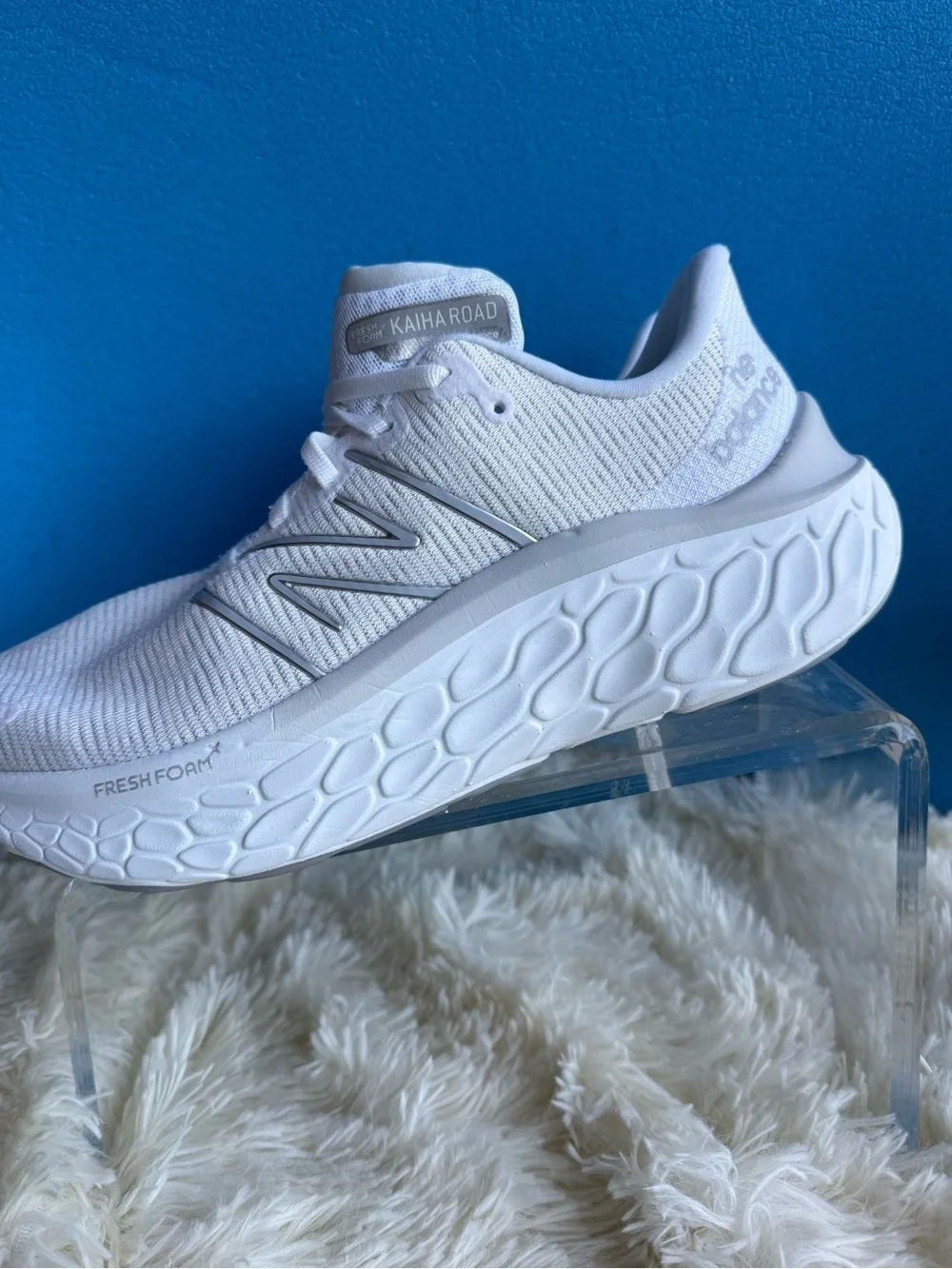 New Balance Women's White Athletic Running Sneakers